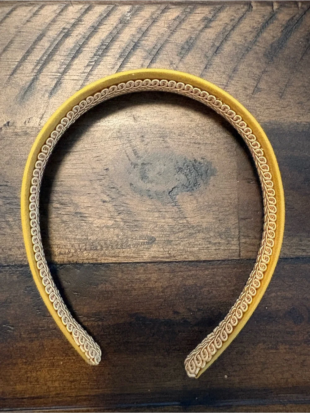 Bella Headbands Rifle Paper Co. Fabrics Mustard Headband - Women Accessories